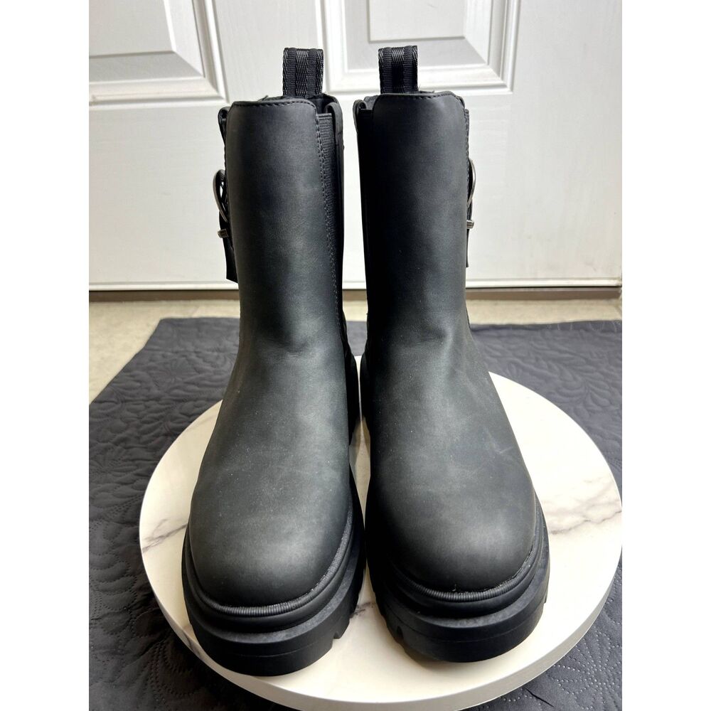 Rocket Dog Dekko Women's Chelsea Buckle Boots Black Grunge SZ 8: NWOT WINTER